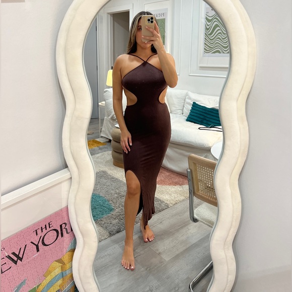 12th Tribe Dresses & Skirts - 12th Tribe Brown Maxi Dress